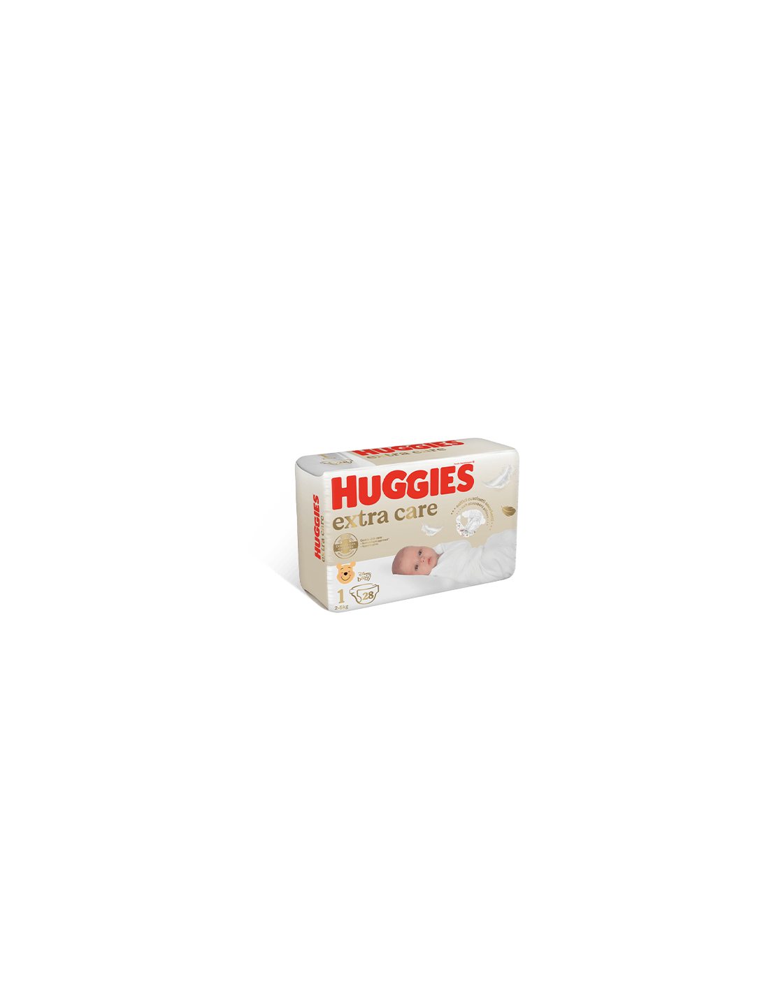 Huggies Pannolini Extra Care Tg.1 2-5kg 28pz