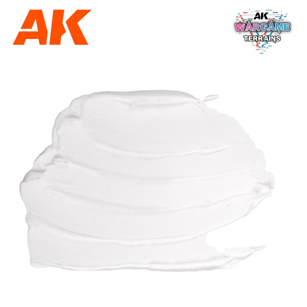 Snow Wargame Terrains 100 ml. AK INTERACTIVE