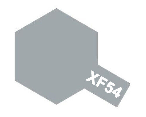 Tamiya 81754 Matt Acrylic Paint XF54 Dark Sea Grey (10ml) modellismo