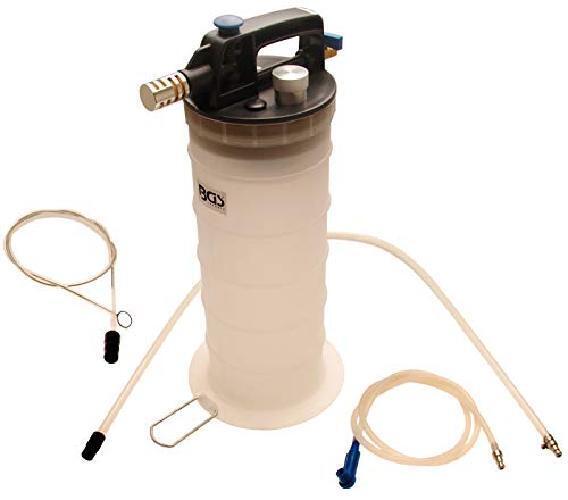 Extractor de aceite y purgado de frenos neumático