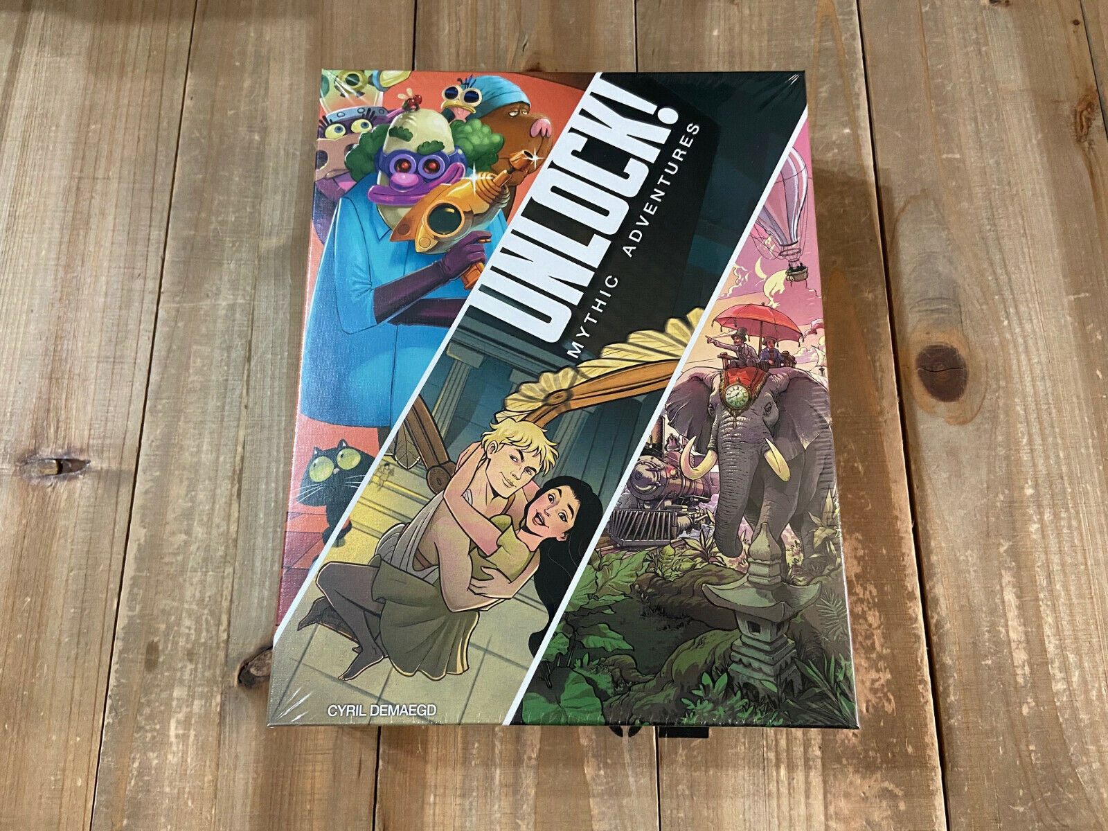 Set di Carte - Sbloccare! Mythic Adventures - Edizione Spagnola -space Cowboys