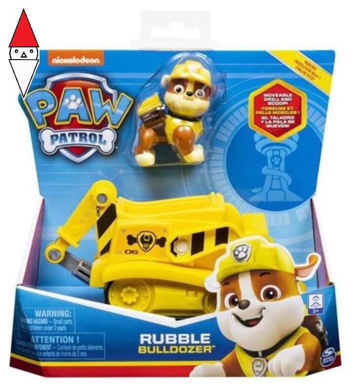 ACTION FIGURE SPIN-MASTER PAW PATROL VEICOLO BASE RUBBLE