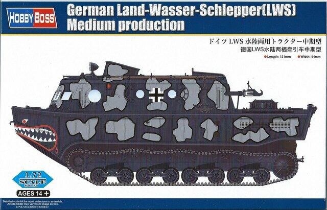 Hobby Boss 82919 German Land-Wasser-Schlepper medium production sc 1/72