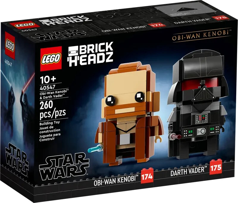 Lego 40547  Star Wars Obi-Wan Kenobi e Darth Vader