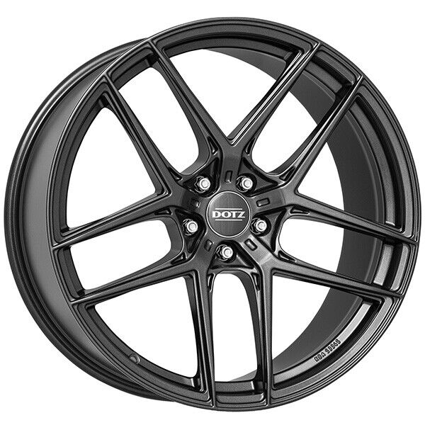 CERCHIO IN LEGA DOTZ LAGUNASECA GREY PER AUDI TTS ROADSTER 9X19 5X112 GUNME B1K