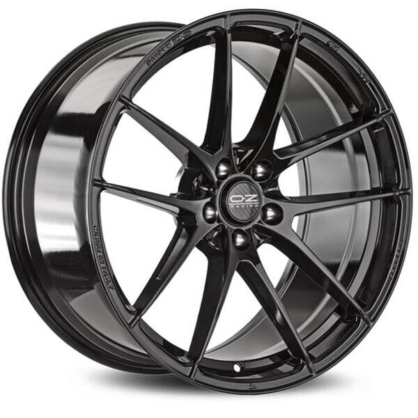 CERCHIO IN LEGA OZ RACING LEGGERA HLT PER AUDI RS 3 9X19 5X112 GLOSS BLACK GYF