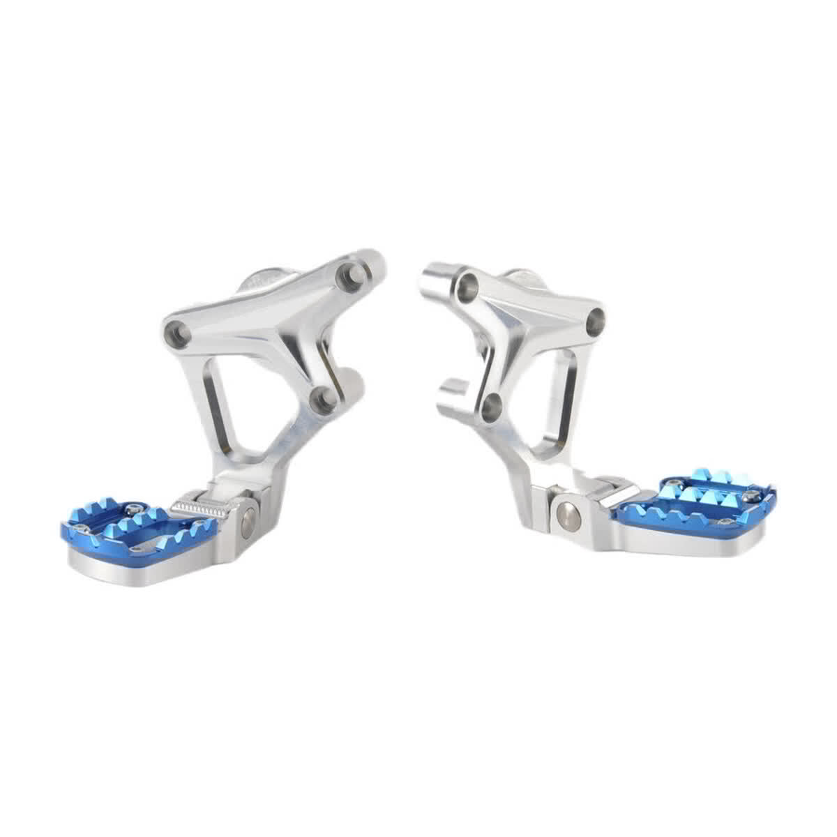 Pedane con poggiapiedi snodati cobalto per Honda 750 X-ADV 2017-2020