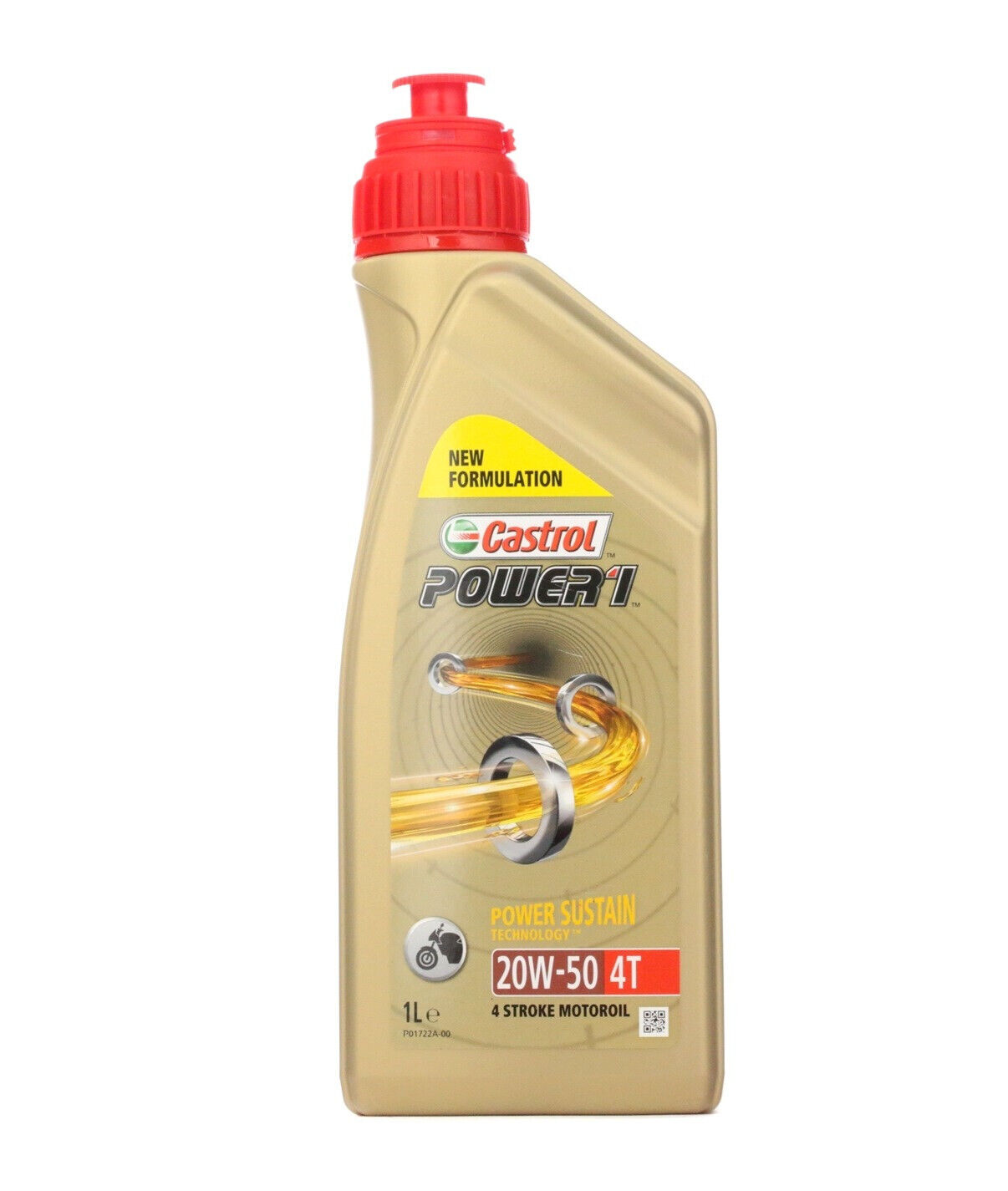 Olio 4T 20W-50 Castrol POWER1 1L