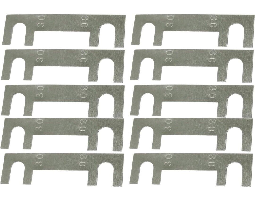 Kit 10 Fusibili 30A  Caricabatteria Avviatori Originali Telwin 802258