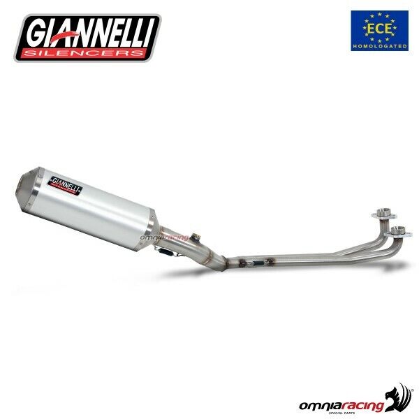 Scarico completo Giannelli Kymco AK550 2017/2020 Ipersport alluminio omologato