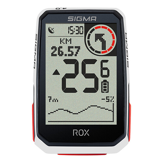 Compteur velo sans fil/gps sigma rox  4.0 30 fcts noir sensor set