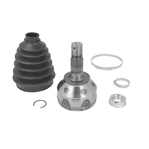 Kit Giunti Semiasse Metelli 15-1657 per Citroën Assale Anteriore Lato Ruota