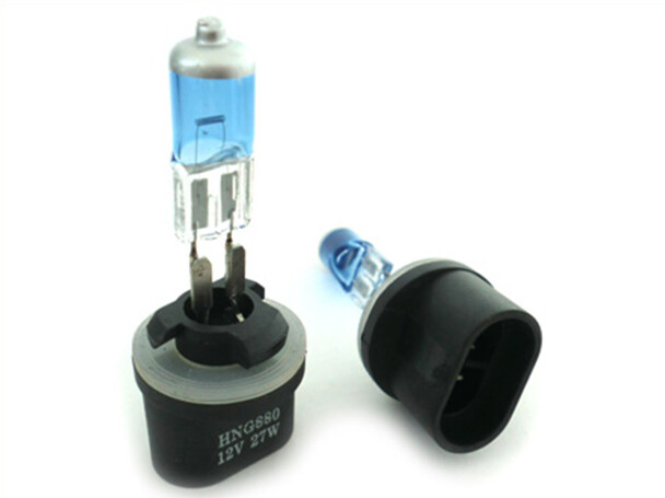 Lampada 880 H27 12V 27W Attacco PG13 DRITTI Super White