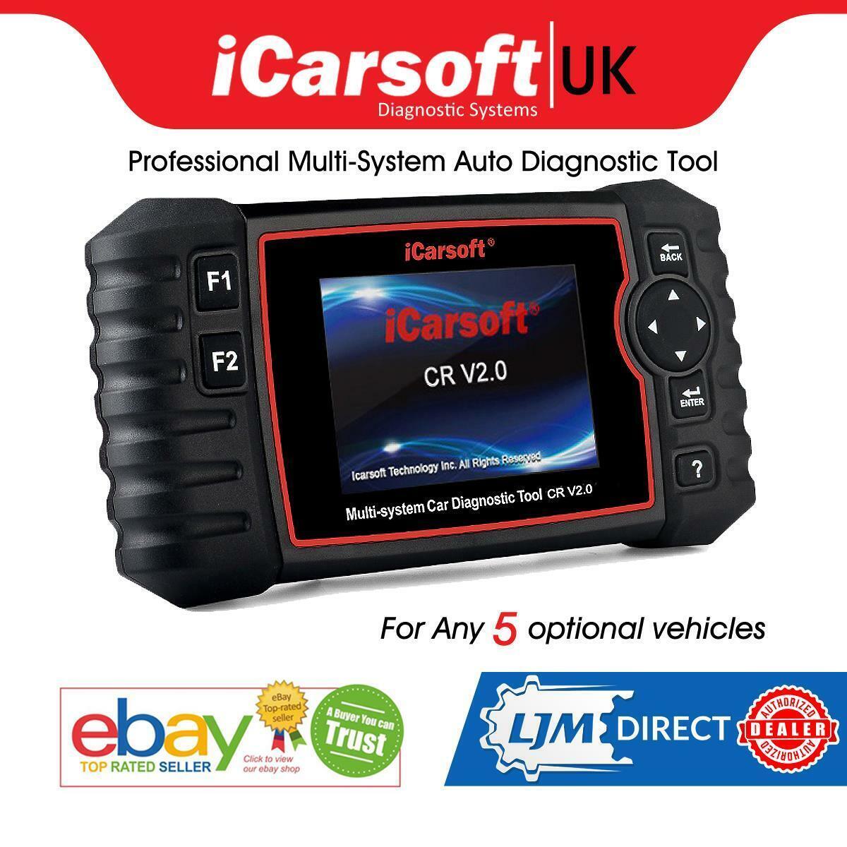iCarsoft VW ABS Olio Reset Diagnostico Strumento + Altro 9 Gratis Software
