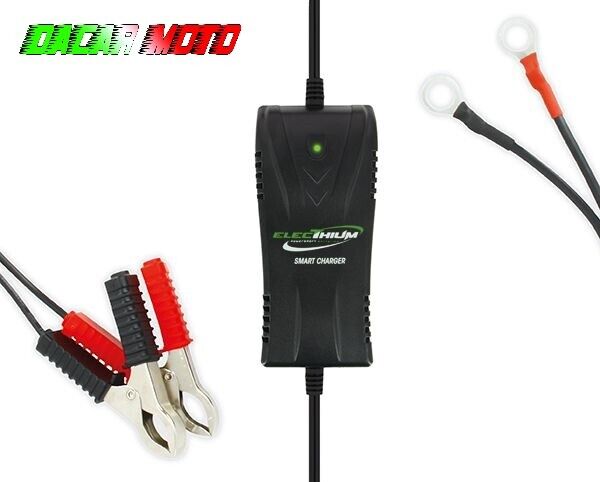 CARICATORE MANTENITORE CARICA BATTERIE ACIDO LITIO GEL PIOMBO MOTO AUTO 4/14,6V