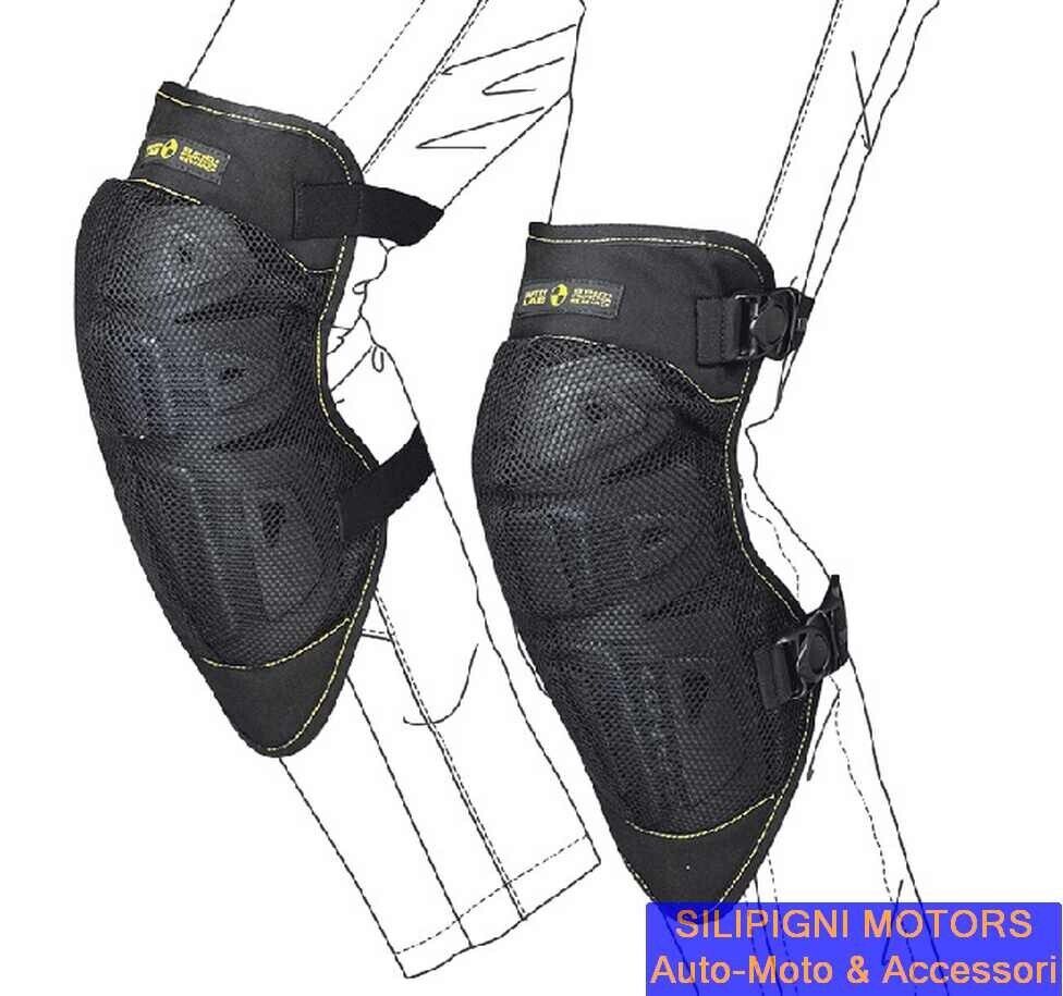 SPIDI Z139 GINOCCHIERE K-NET PROTECTOR 026 Nero Per Abbigliamento Moto