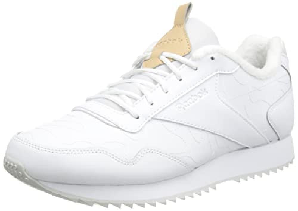 (TG. 39 EU) Reebok Royal Glide Ripple, Sneaker Donna, Ftwr White/Classic White/S