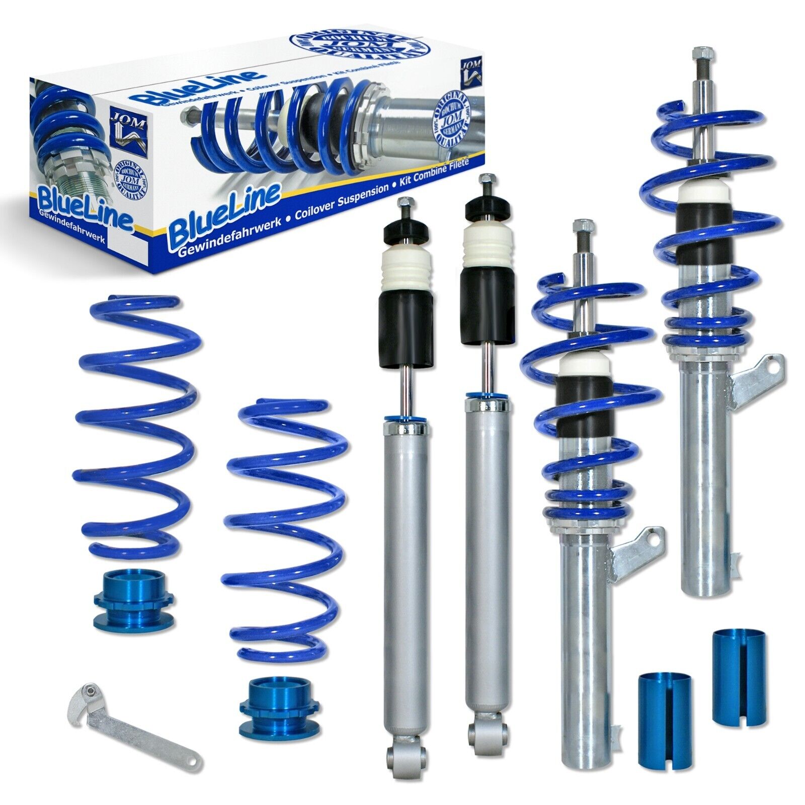 JOM Blueline Abbassamento Coilovers Audi A3 8P 1.4 1.6 1.8 TFSI 2.0 2.0T DSG 1.9