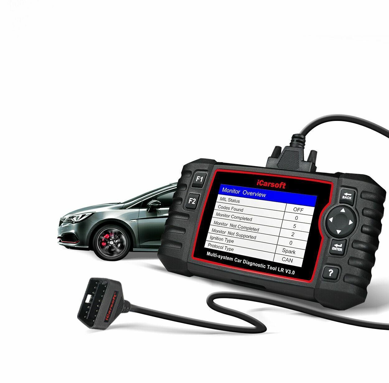 iCarsoft Professionale Diagnostico Scan Strumento LR V3.0 per Land Rover - Regno