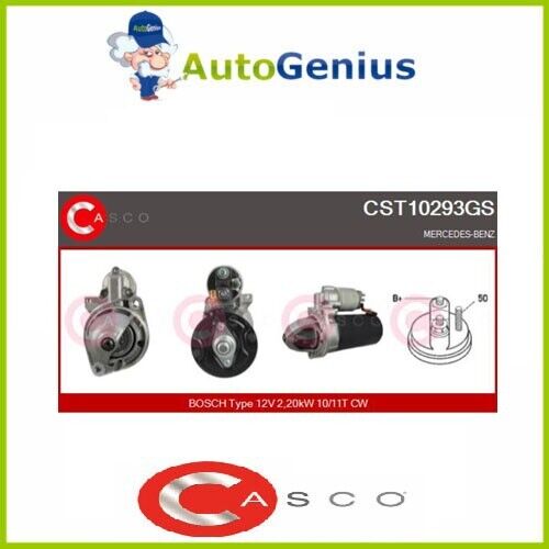 MOTORINO D'AVVIAMENTO MERCEDES CLASSE C (W203) C 220 CDI 2000>2007 ST10293A