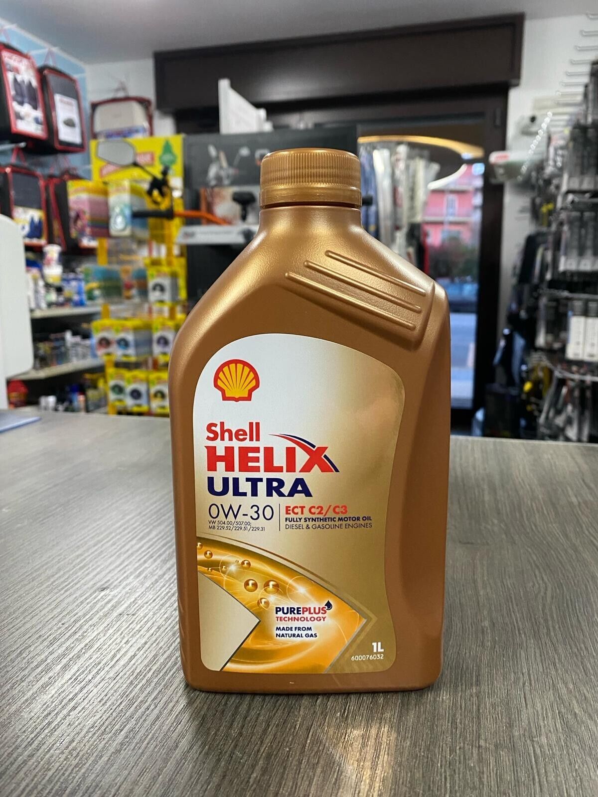 SHELL HELIX ULTRA ECT C2/C3 0W30 VW 504.00/507.00 MB 229.52/51/31 PORSCHE C30