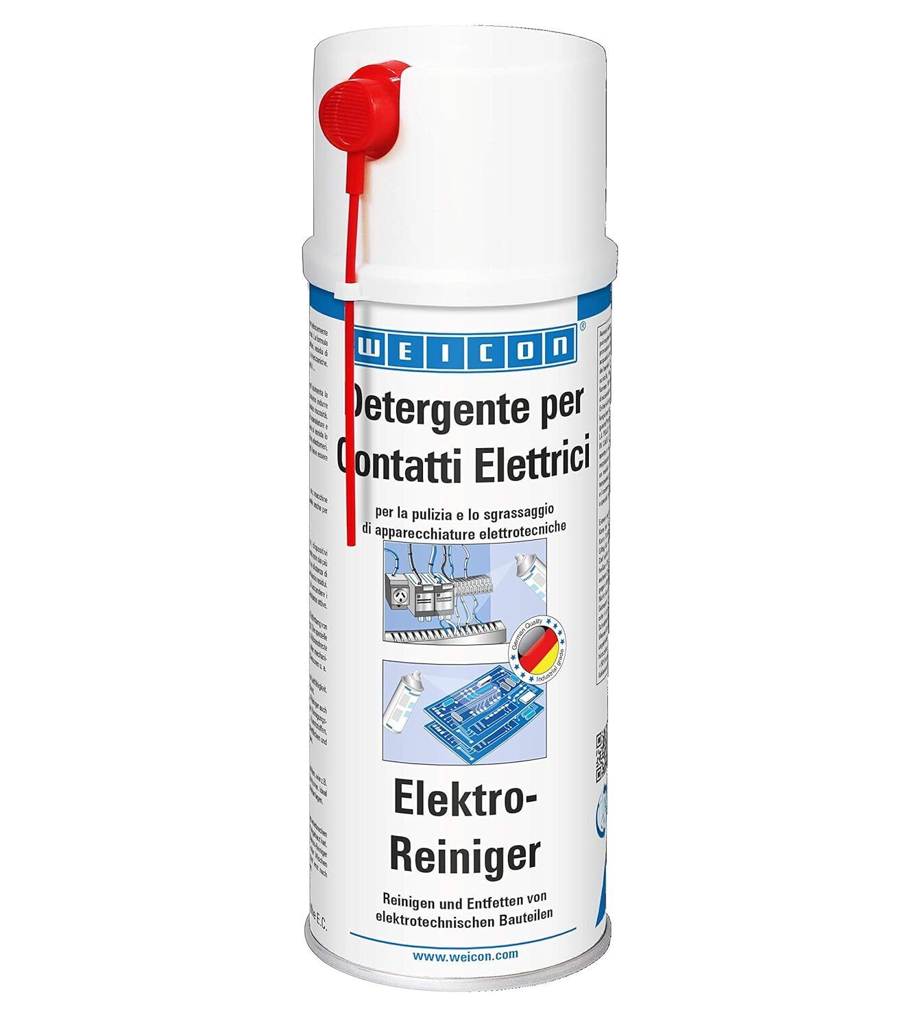 WEICON Detergente per Contatti Elettrici 400 ml utilizzo industriale e...