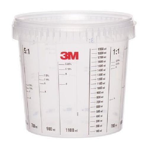 3M 50405 TAZZA PER MISCELAZIONE GRADUATA 2300 ML PEZZI 1