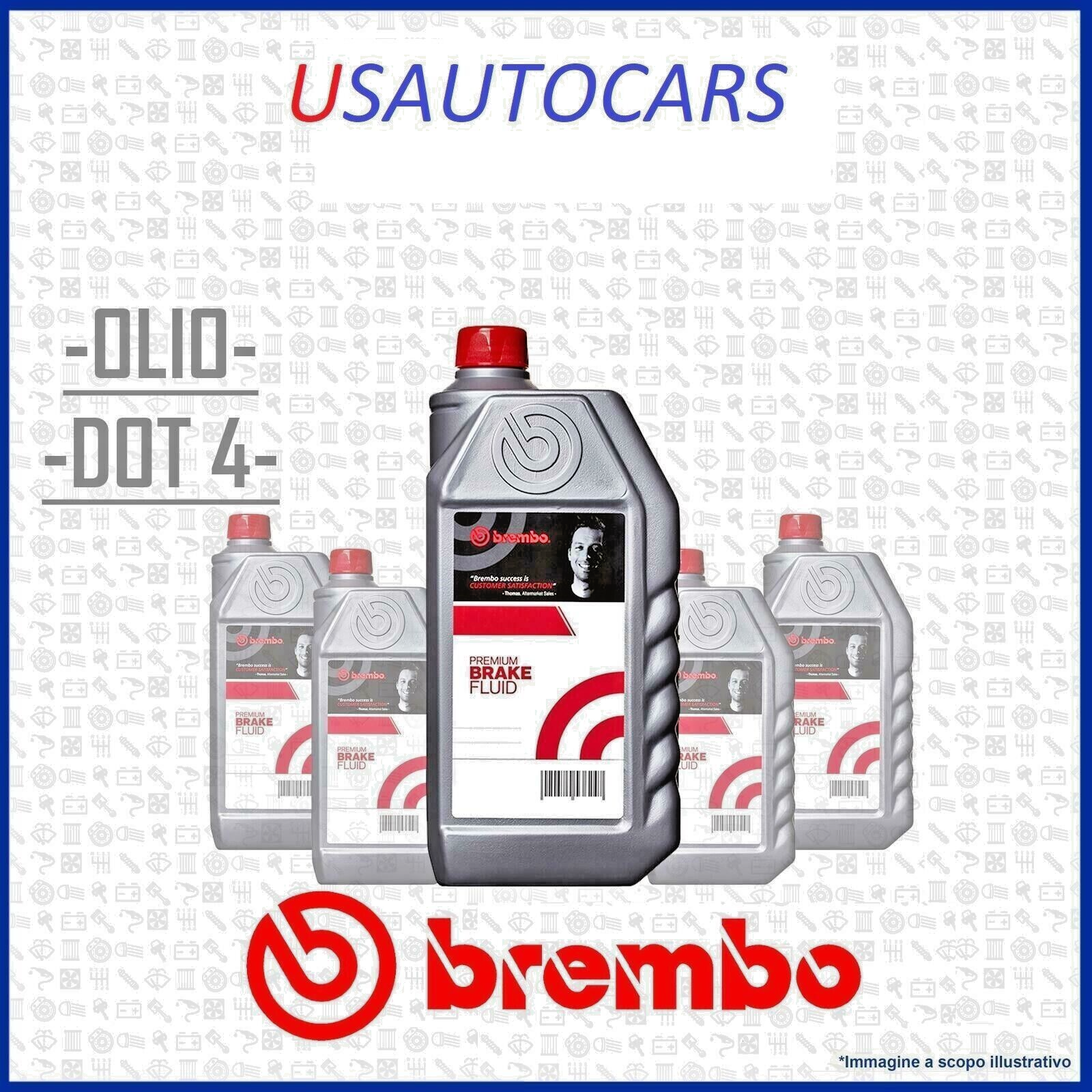 Brembo L 04 005 DOT4 500 ml Fluido Freni