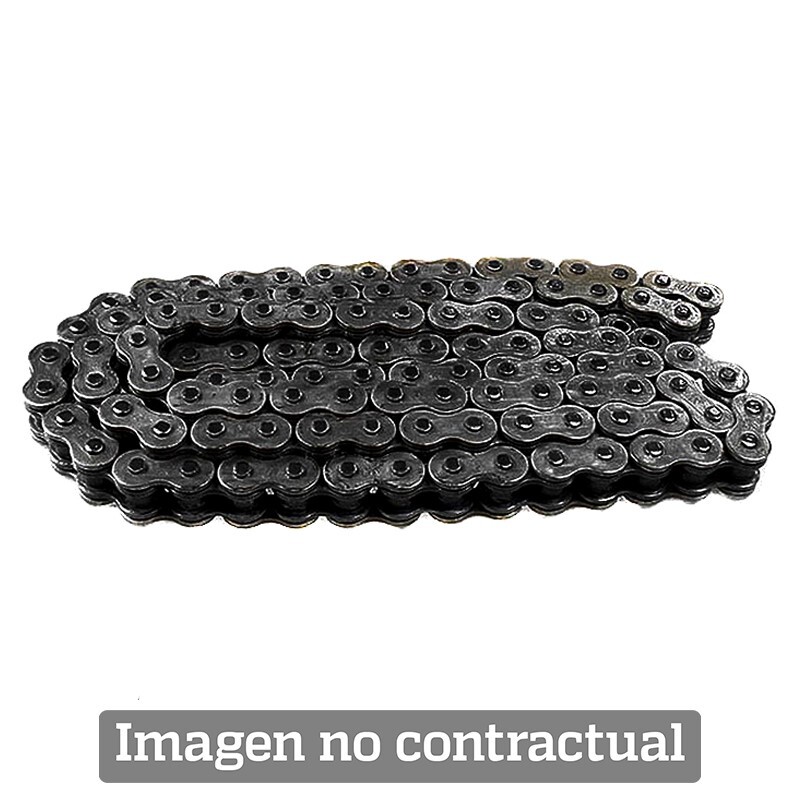 Catena DID 525 Con 124 Catena Nero per Moto Ricambi Ciclomotore Accessori