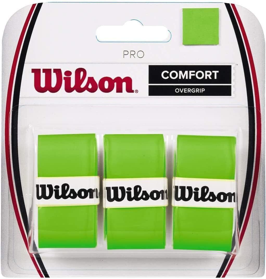 Wilson Pro, Overgrip Verde 3 pezzi Single