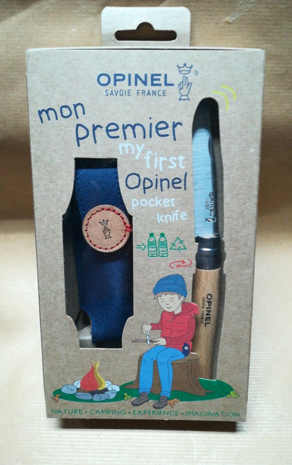 Opinel Confezione Il mio primo Opinel + Custodia