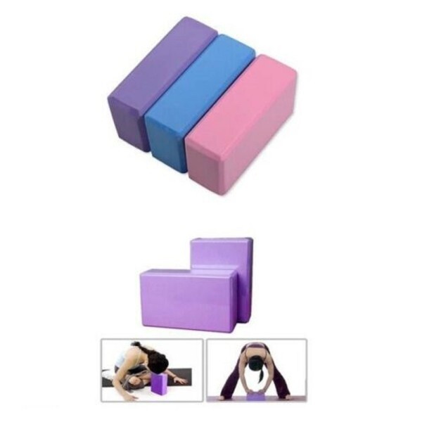Blocco Mattone Schiuma Fitness Palestra Yoga Ginnastica Aerobica Colorato