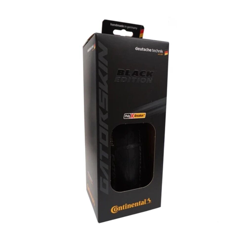 Continental Gatorskin Edizione Nera Pieghevole Pneumatici 700x23