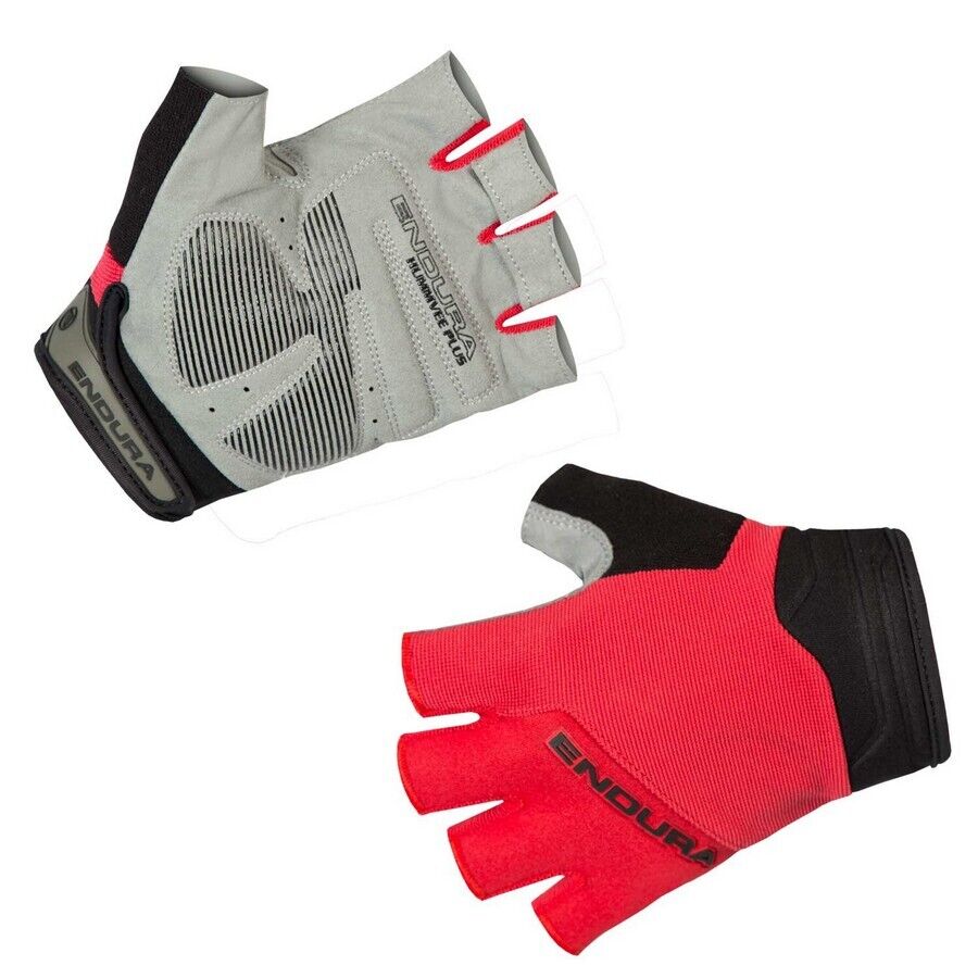 guanti corti hummvee plus bambino rosso Endura children bike rosso L