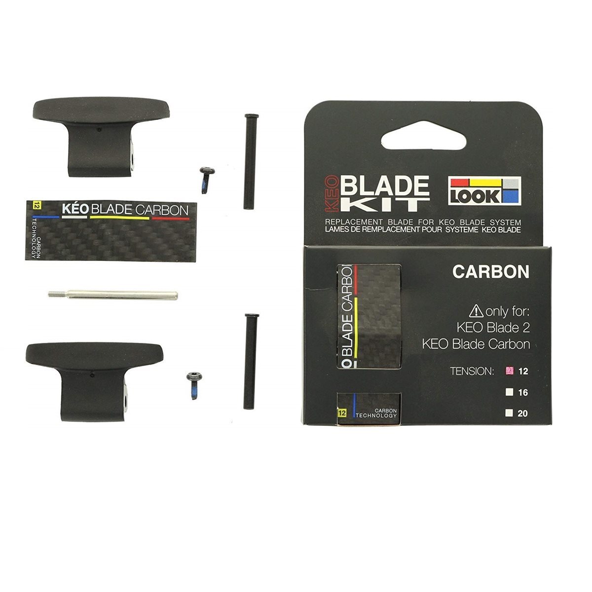kit lame di ricambio per keo blade carbon 12 LOOK accessori pedali
