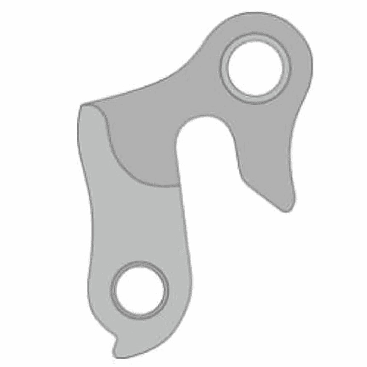 Forcellino pendina per cambio kross dp-87 in alluminio Kross accessori Bici