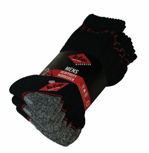 Lee cooper - Gca 603 5 pack - lavorando calze da uomo (pacchetto di 5) - (F2J)