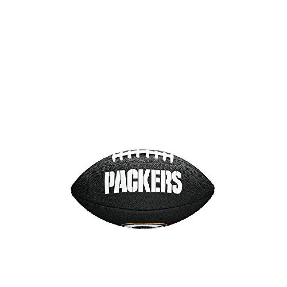 (TG. MINI) Wilson, Palla da football americano, Mini NFL Team Soft Touch, Green
