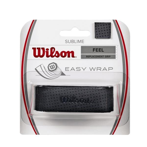 Wilson Grip Impugnatura Sublime Grip, Grip Base, Unisex, 1 Unità Nero Single