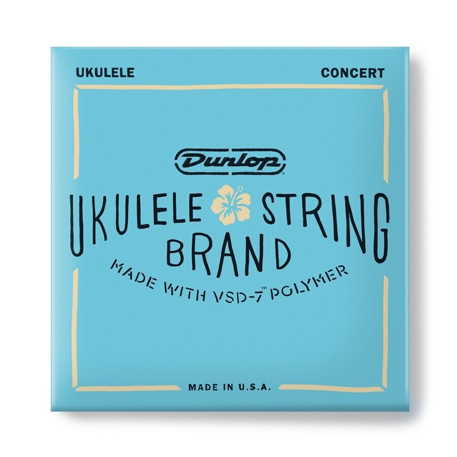 DUNLOP DUQ302 CORDE PER UKULELE CONCERTO PRO-4/SET MUTE PER CHITARRA ELETTRICA
