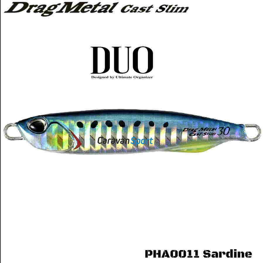 ARTIFICIALE SPINNING JIG DUO DRAG METAL CAST SLIM 40 GR ESCA PHA0011 LURE