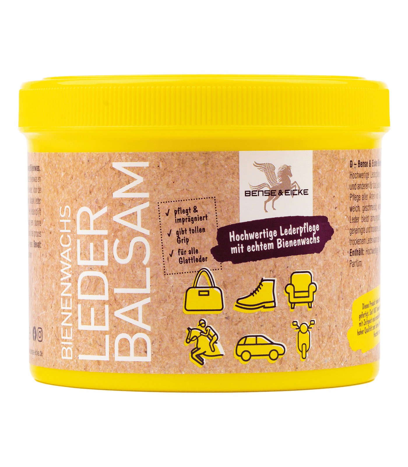 BALSAMO PER CUOIO CON CERE D'API 500 ML