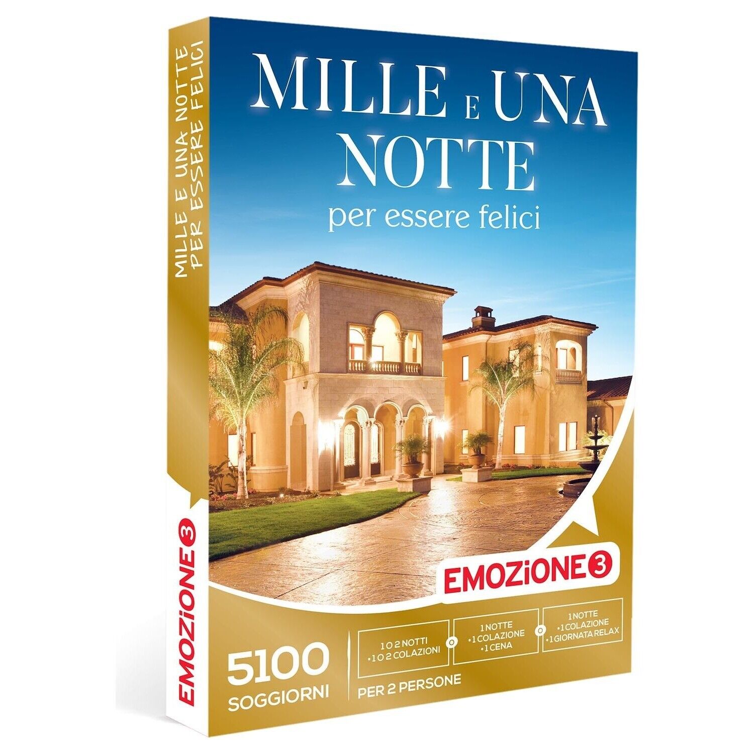 Cofanetto Regalo Mille e Una Notte per Essere Felici