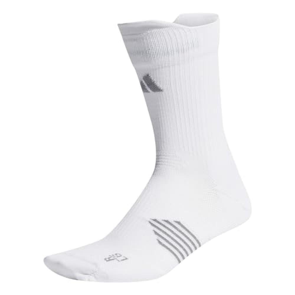 (TG. M) adidas Unisex - Adulto Running x Supernova Crew Calze, White/Grey Three