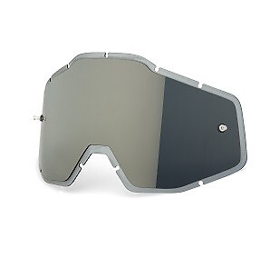 Lente Ricambio RACECRAFT/ACCURI/STRATA Anti-Fog Silver Mirror/Smoke