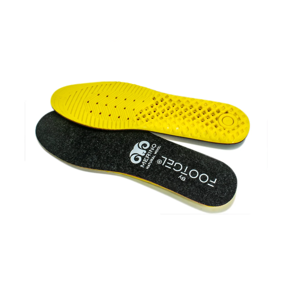 Solette Footgel outdoor Extreme Cold con lana Merino-nero