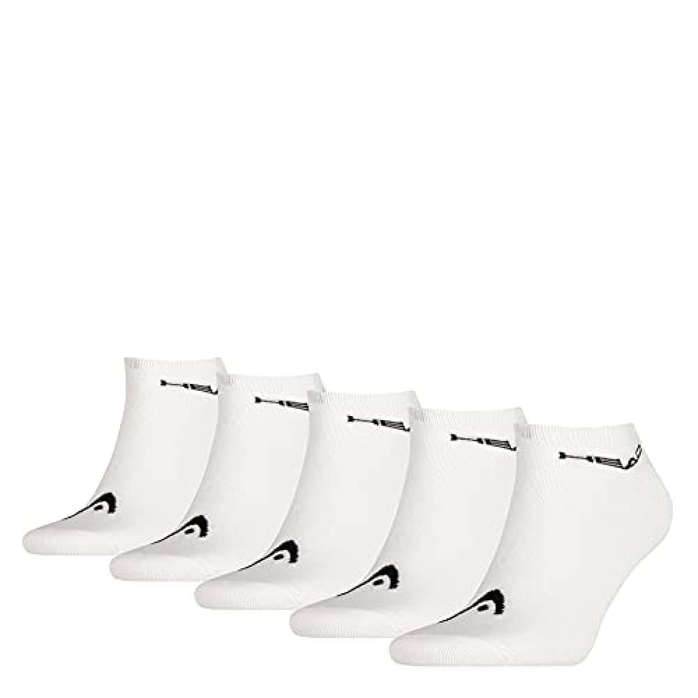 (TG. 39-42) HEAD Sneaker, Calzini Unisex - Adulto, Bianco, 39-42 - NUOVO