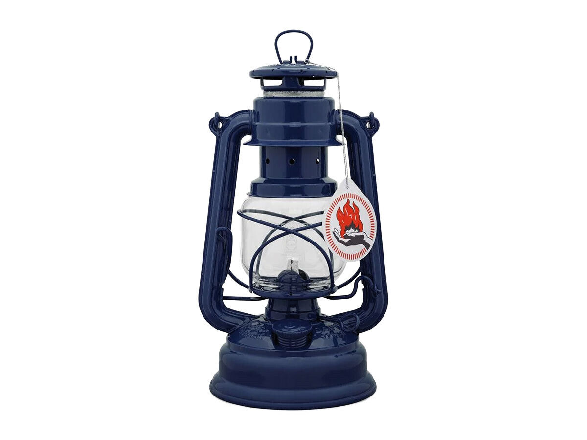 Feuerhand HURRICANE LANTERN BABY SPECIAL 276 (276-BLAU) Cobalt Blue