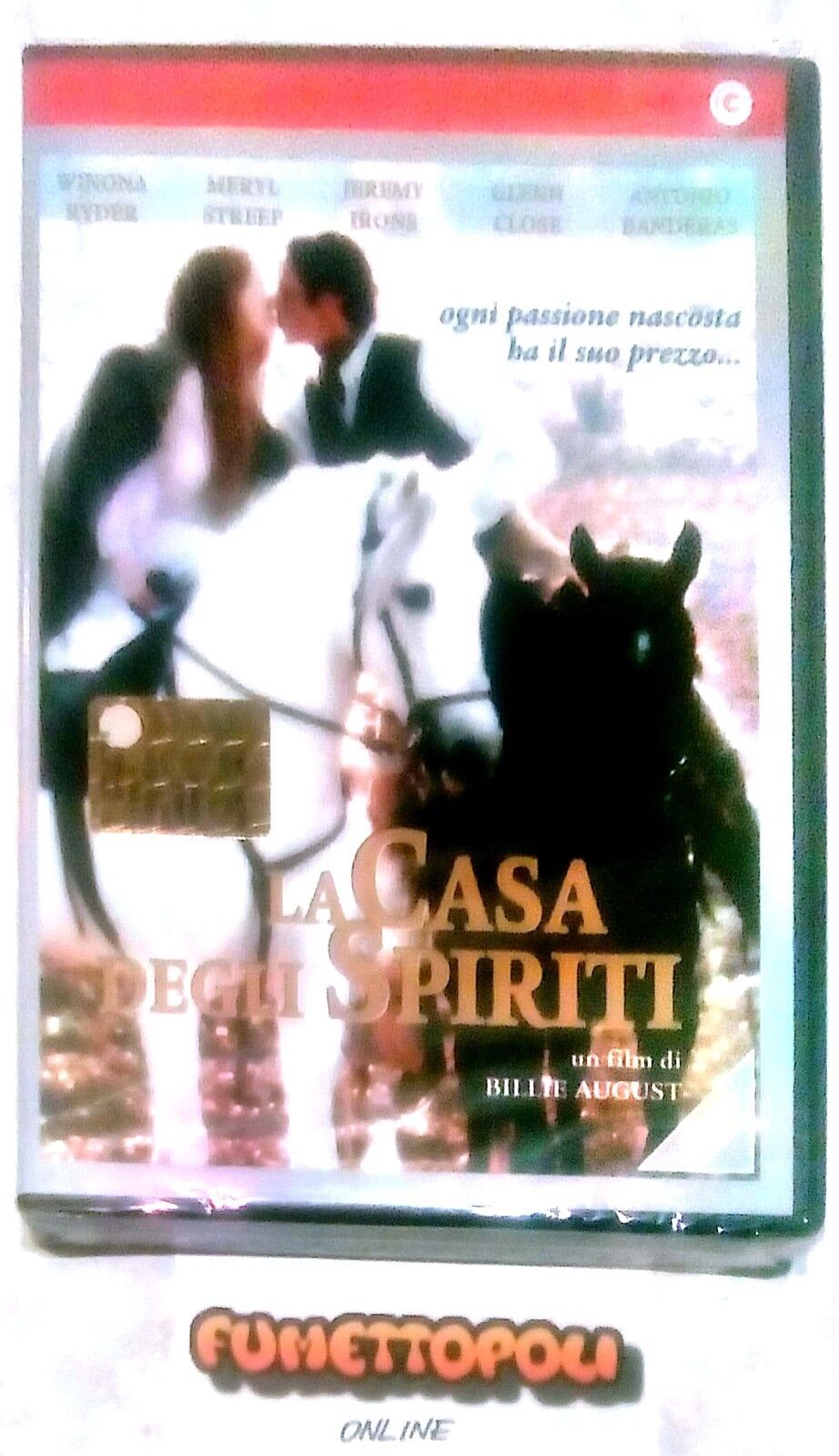 LA CASA DEGLI SPIRITI DVD 1^ edizione Cecchi Gori J. IRONS Sigillato NUOVO SC4