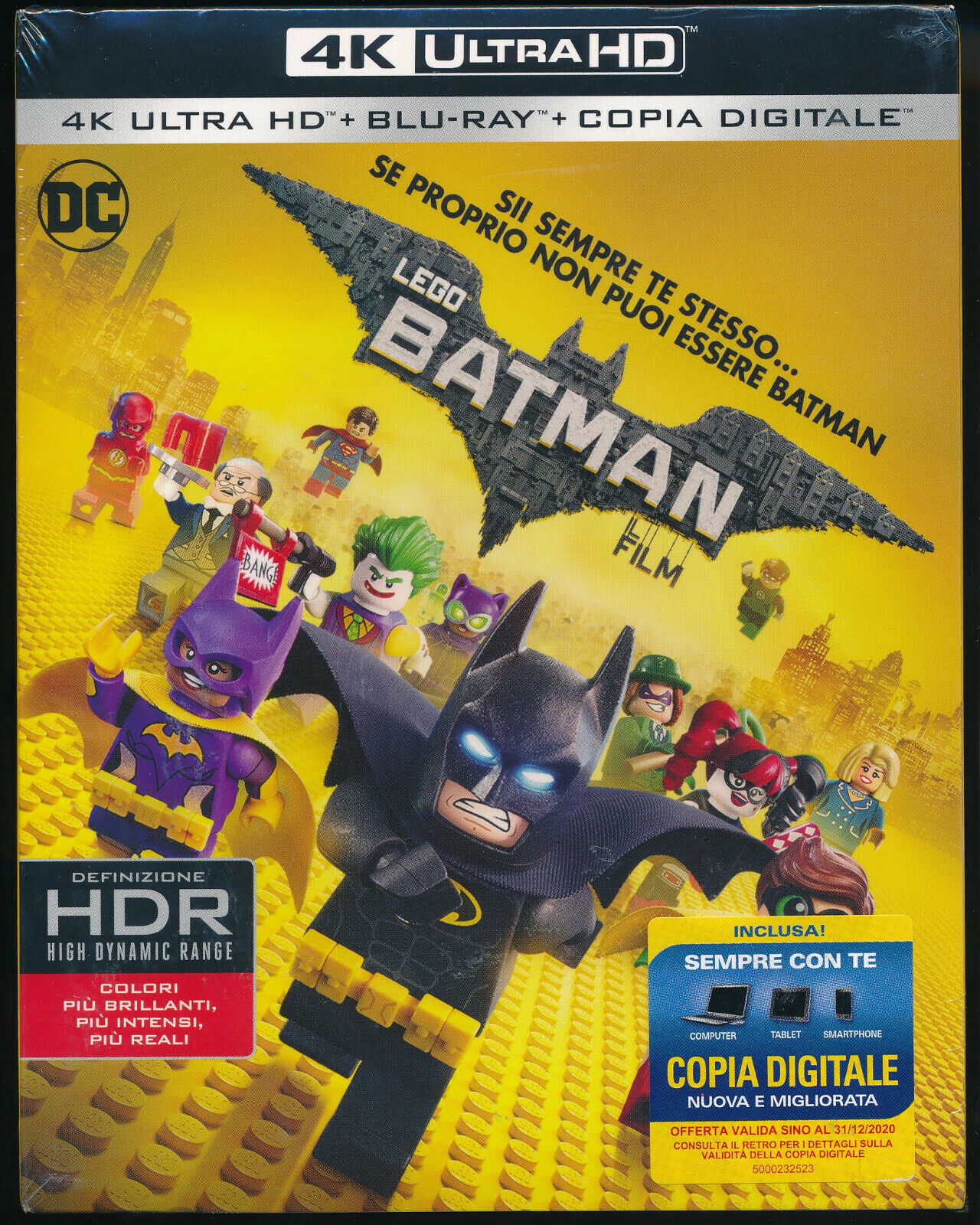 EBOND LEGO Batman 4K ULTRA HD + BLU-RAY + COPIA DIGITALE D401009